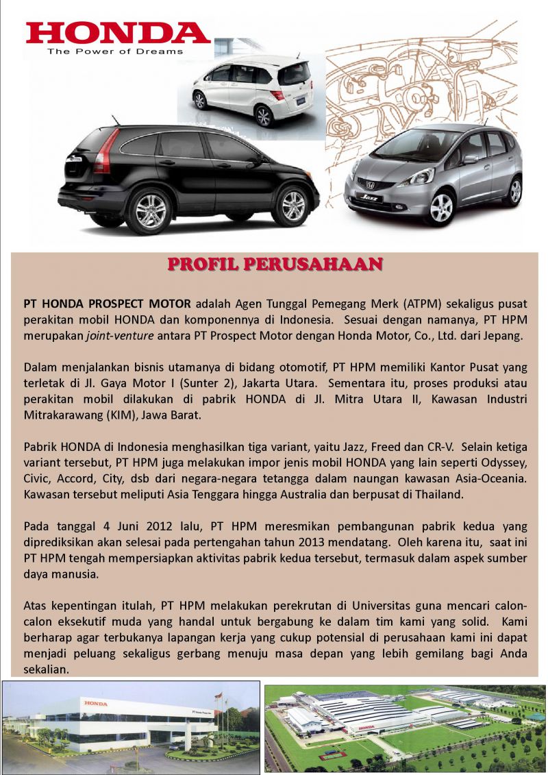 Pt. honda prospect motor indonesia #4