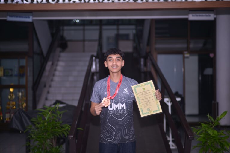 Mahasiswa Teknik Sipil UMM Harumkan Nama Kampus di Jatim Open 2026: Rian Adeli Sabet Juara 3 Lari 5000m